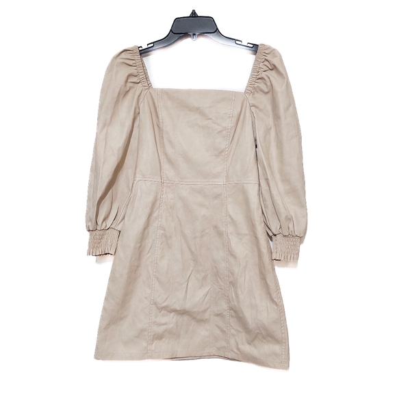 7 For All Mankind Dresses & Skirts - 7 For All Mankind Mini Dress Sexy Vegan Faux Leather Anthropologie